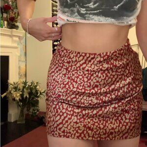 princess poly skirt silk material size 4